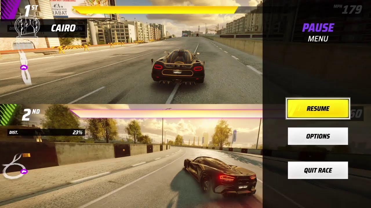 Asphalt legend