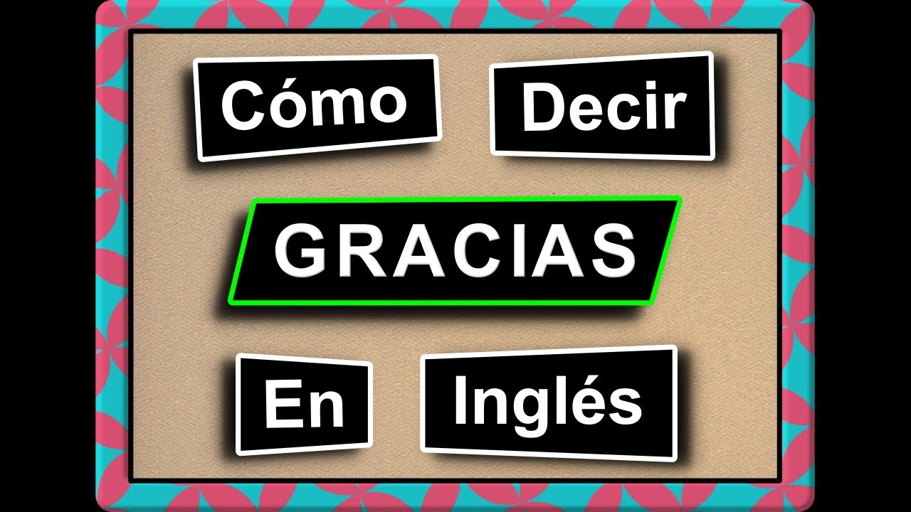Cómo Pronunciar GRACIAS (Thank You) en Inglés #aprenderingles #PronunciaciónEnInglés