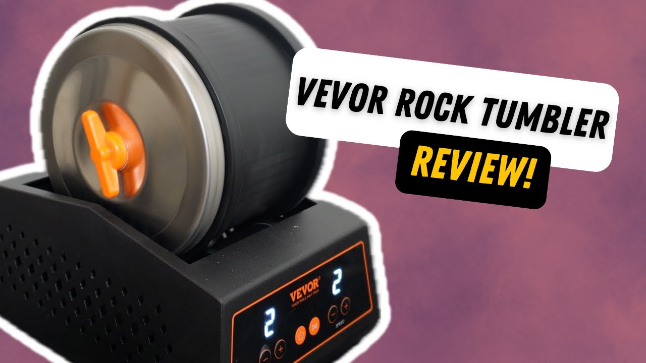 Best Rock Tumbler for Beginners? Testing Vevor's 4 Pound Rock Tumbler!