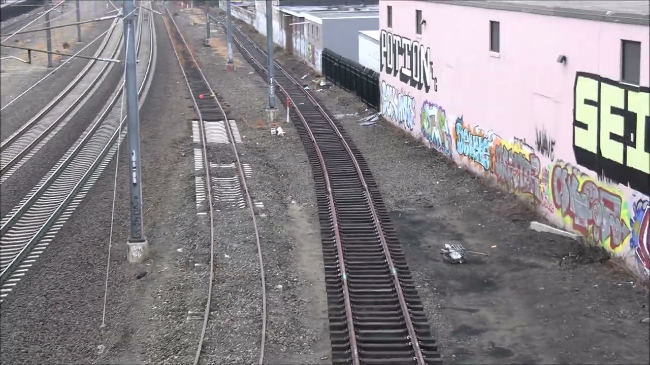 Unused track being rebuilt in Providence, RI - 12/2024