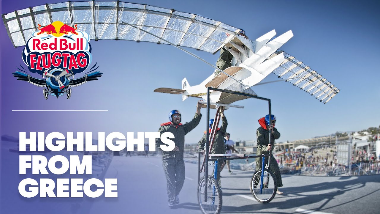 Best Flying (And Falling) Action From Greece | Red Bull Flugtag
