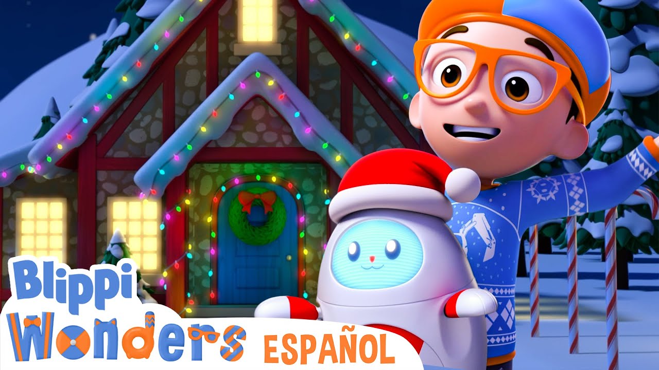 Búsqueda del tesoro navideña ❄️ Blippi Wonders caricaturas educativas para niños