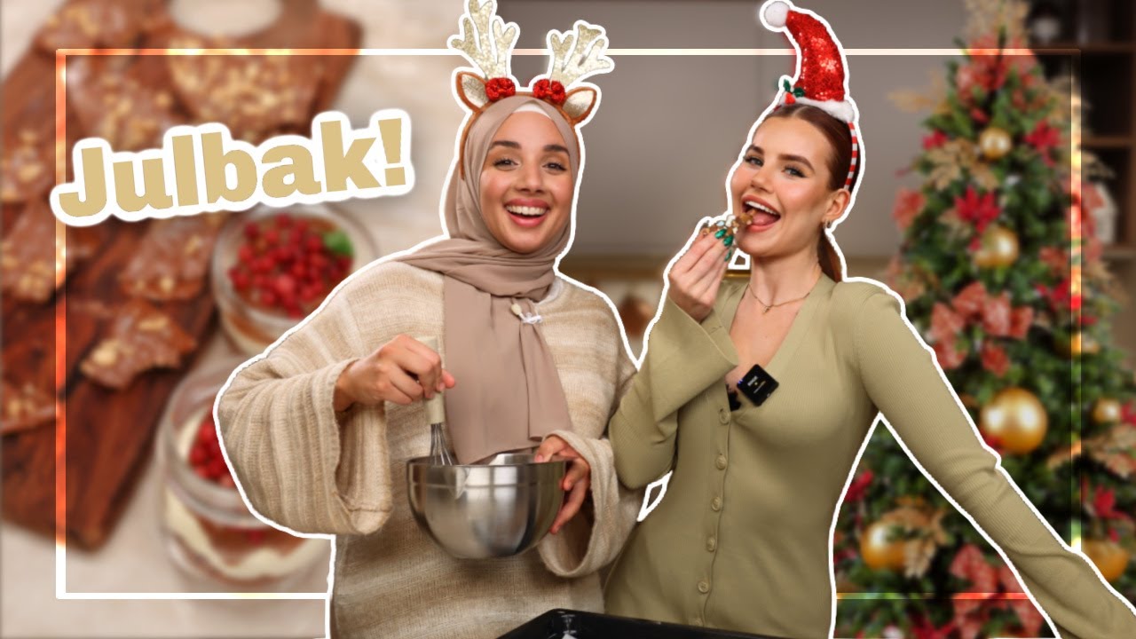 2 advent: Julbakar med Camilla Hamid | Två enkla recept för hela familjen 🎄