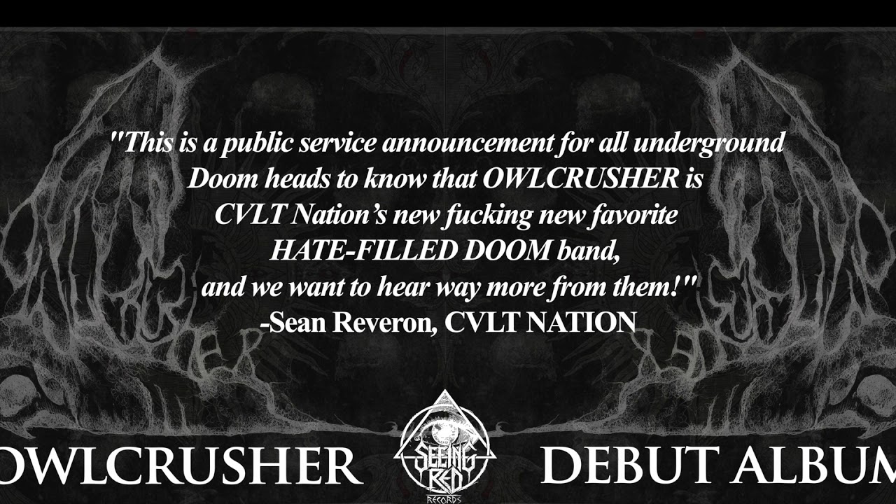 OwlCrusher - OwlCrusher EP Trailer - Apocalyptic Hateful and Nihilistic Blackened Sludge