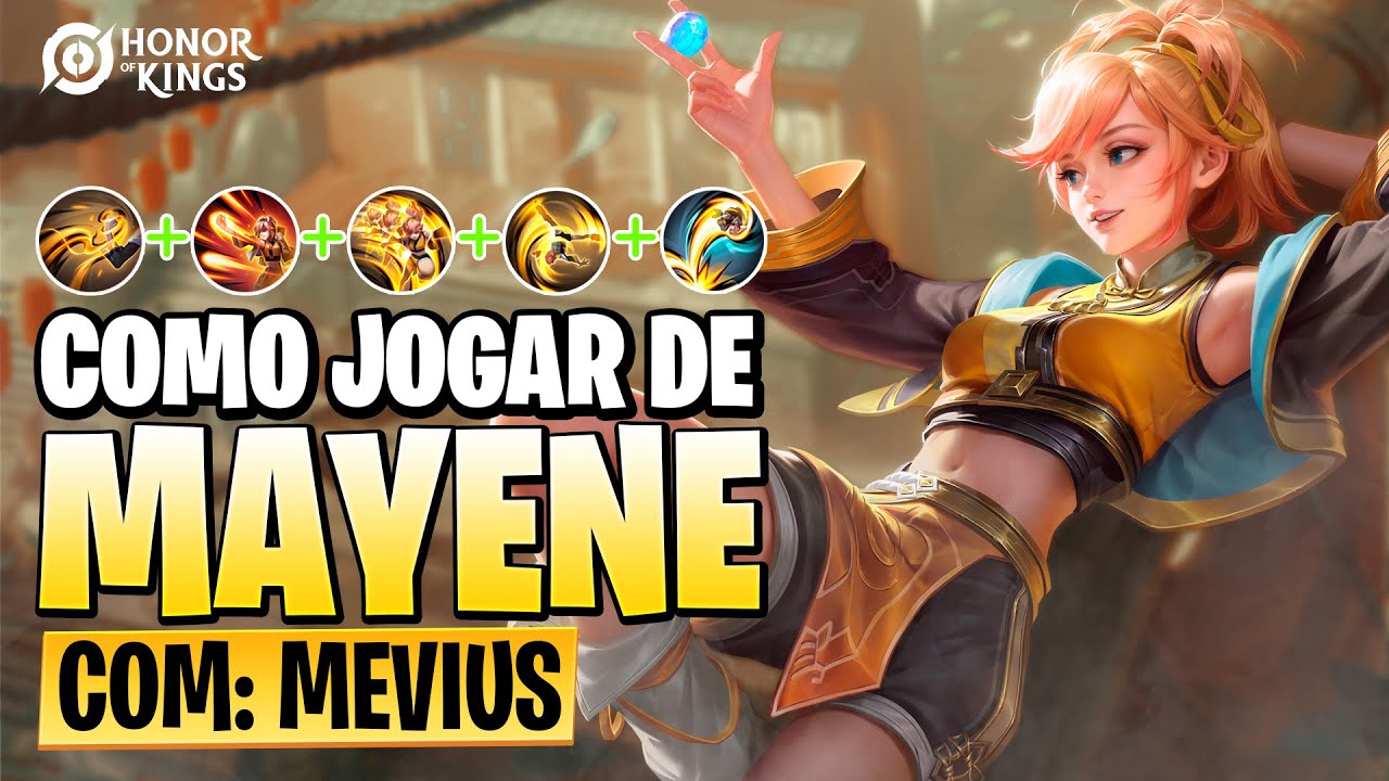 APRENDA COM UM PRO | COMO JOGAR DE MAYENE NO HONOR OF KINGS!
