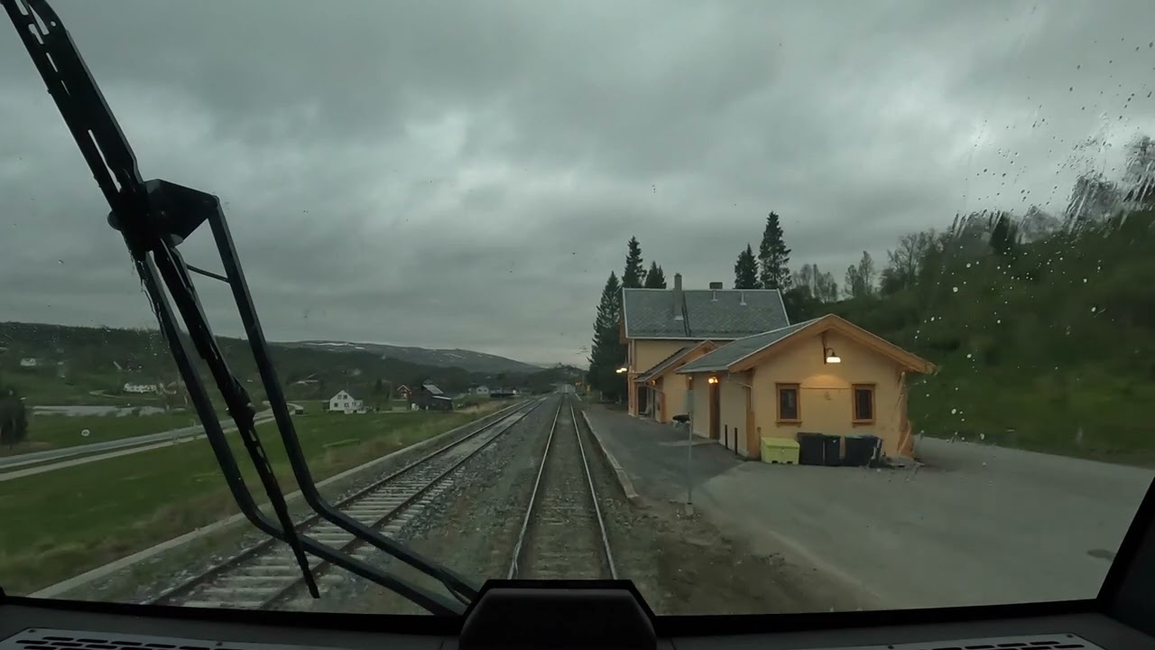 Train 411 Røros - Trondheim (4. Juni 2025)