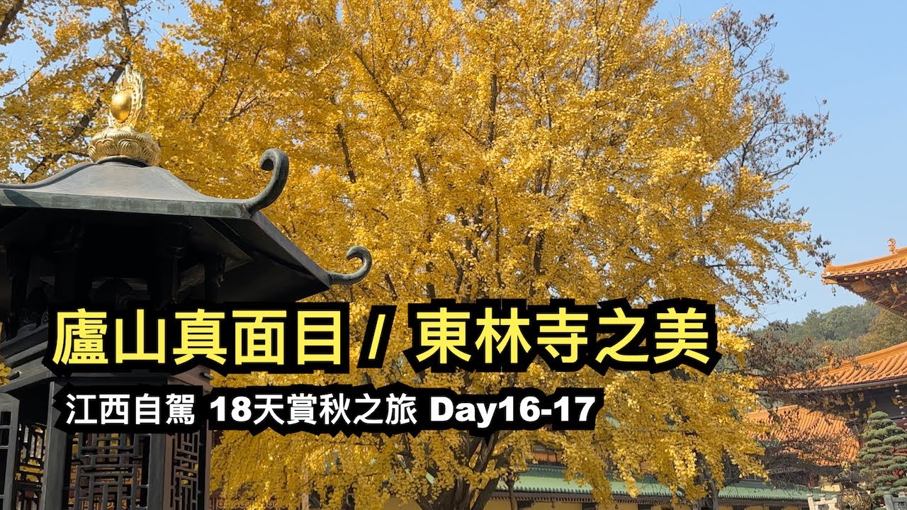 廬山真面︱東林寺之美︱江西自駕︱18天賞秋之旅day16-18