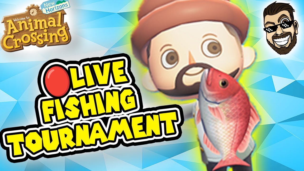 🔴 ANIMAL CROSSING FISHING TOURNAMENT 🎣 | Winner Gets 1,000,000 Bells! | ACNH LIVE