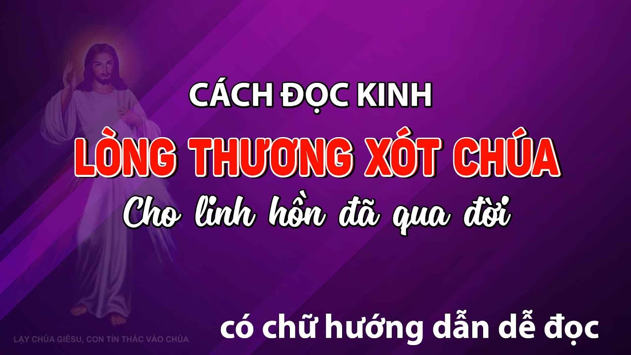 Kinh Lòng Thương Xót Chúa cầu nguyện cho các Linh Hồn .( Có lời kinh để cùng đọc mỗi ngày)