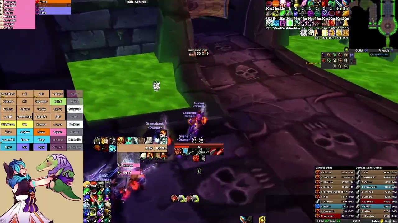 Drama #2 World Naxx 40 | World of Warcraft Classic Anniversary Fury Warrior POV