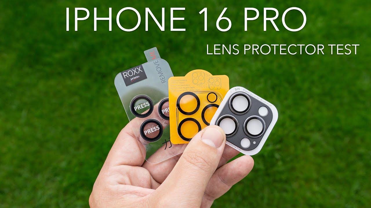 Какой тип защиты камеры лучше? | iPhone 16 Pro и 16 Pro Max