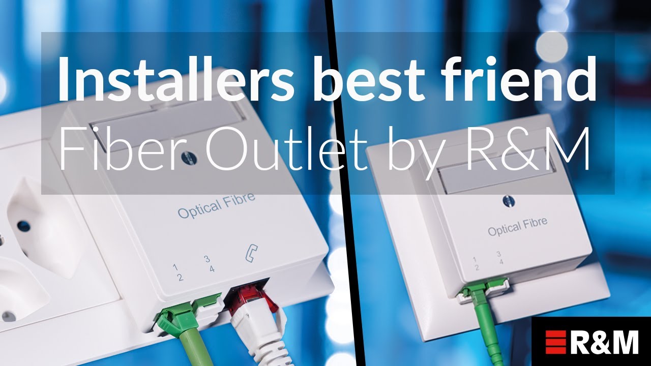 Vier Dosen für jede Fiber-Verkabelung im Haus – das R&M-Sortiment der AP/UP-Dosen