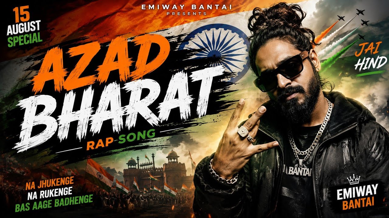 Azad Bharat 🇮🇳 | 15 August Special Rap Song 2026 | Emiway Bantai Inspired | Independence Day Rap