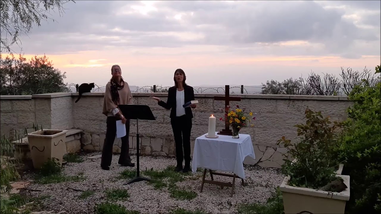 Osternacht in Jerusalem 2020