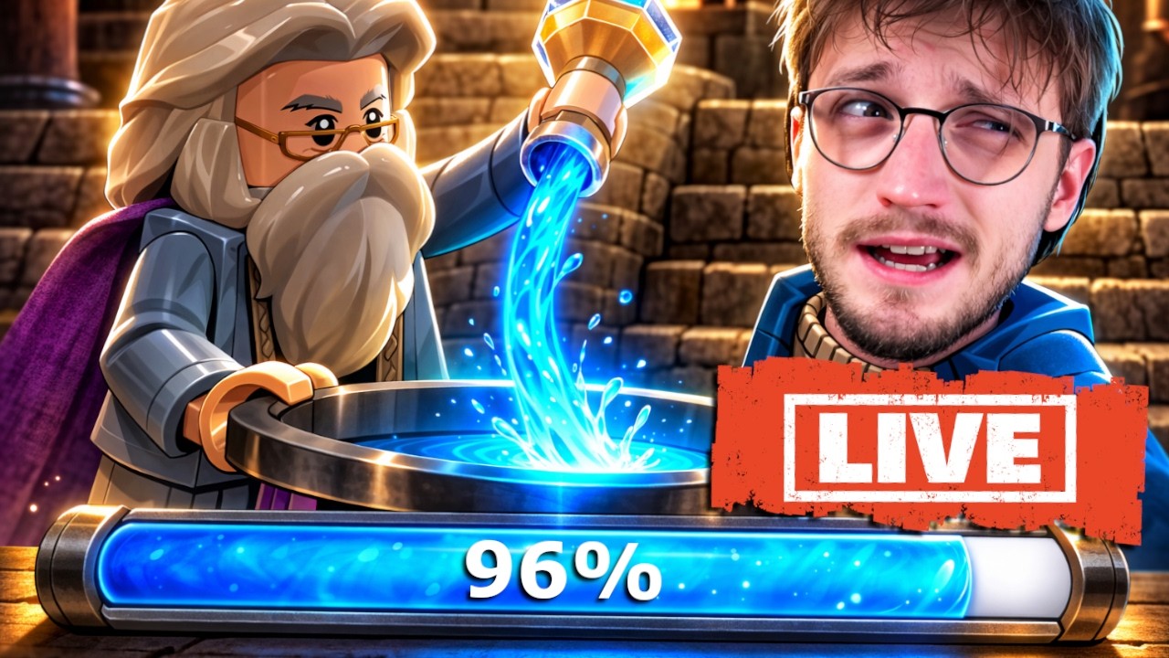 Wo verstecken sich die LETZTEN 4% 💀👀 | LEGO Harry Potter LIVE