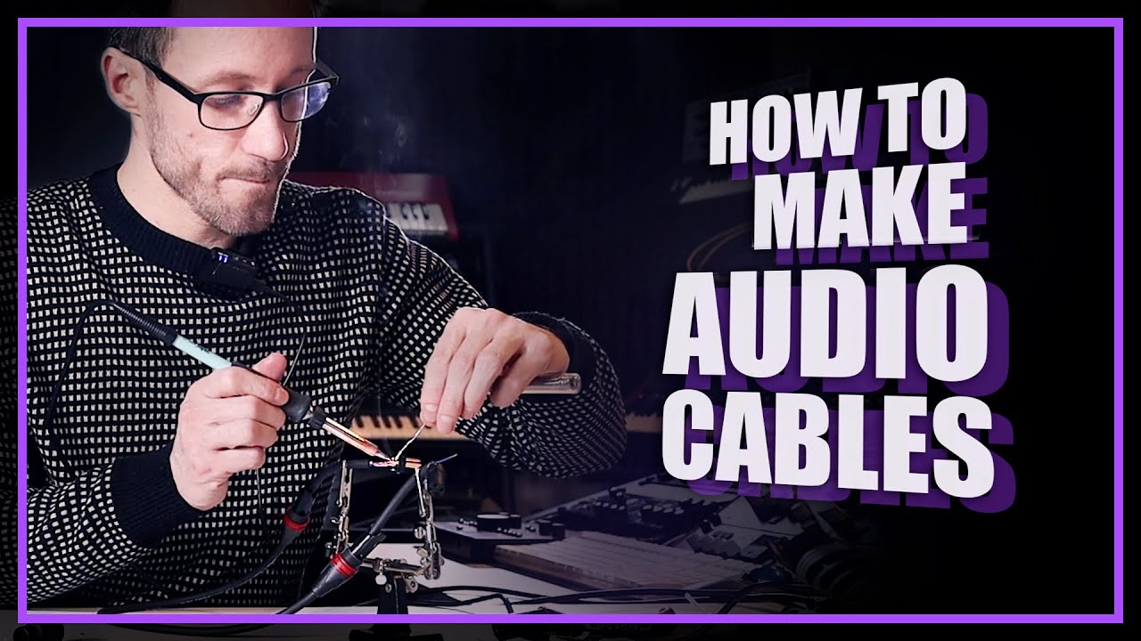 How to DIY audio cables | Audiophile grade XLR cables
