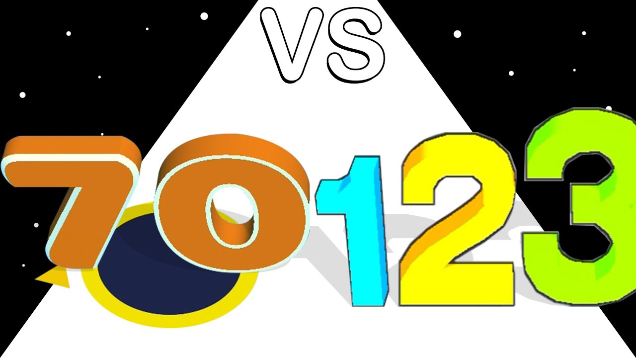 Numbers Rush VS Hoard Numbers: Level Up Numbers (Math Games)