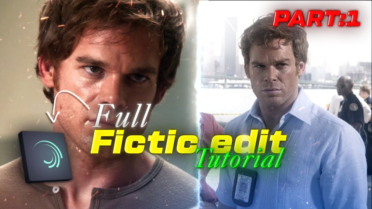 (Part 1) Fictic Editz like Full edit tutorial on mobile [After Motion]📱