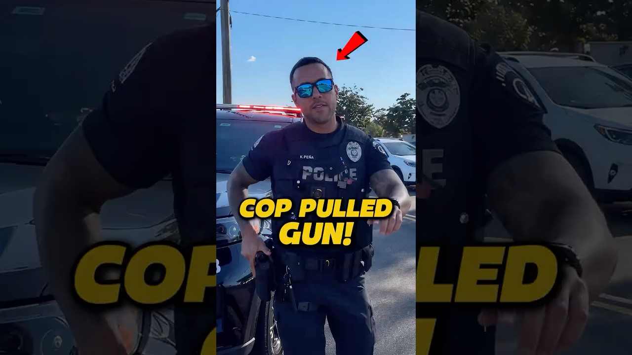 Cop Almost Pulled His Gun on Him! 😳