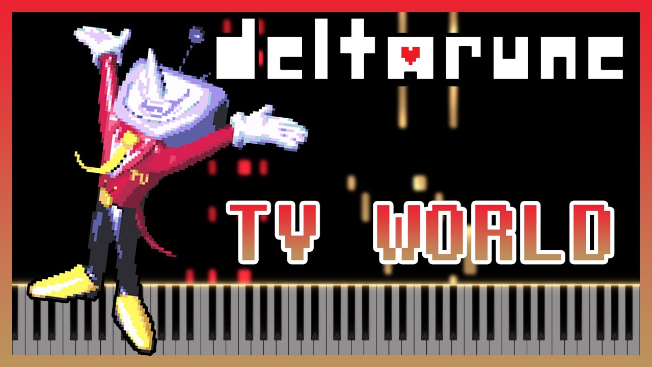 TV WORLD [Piano Cover] - Deltarune Chapter 3 OST