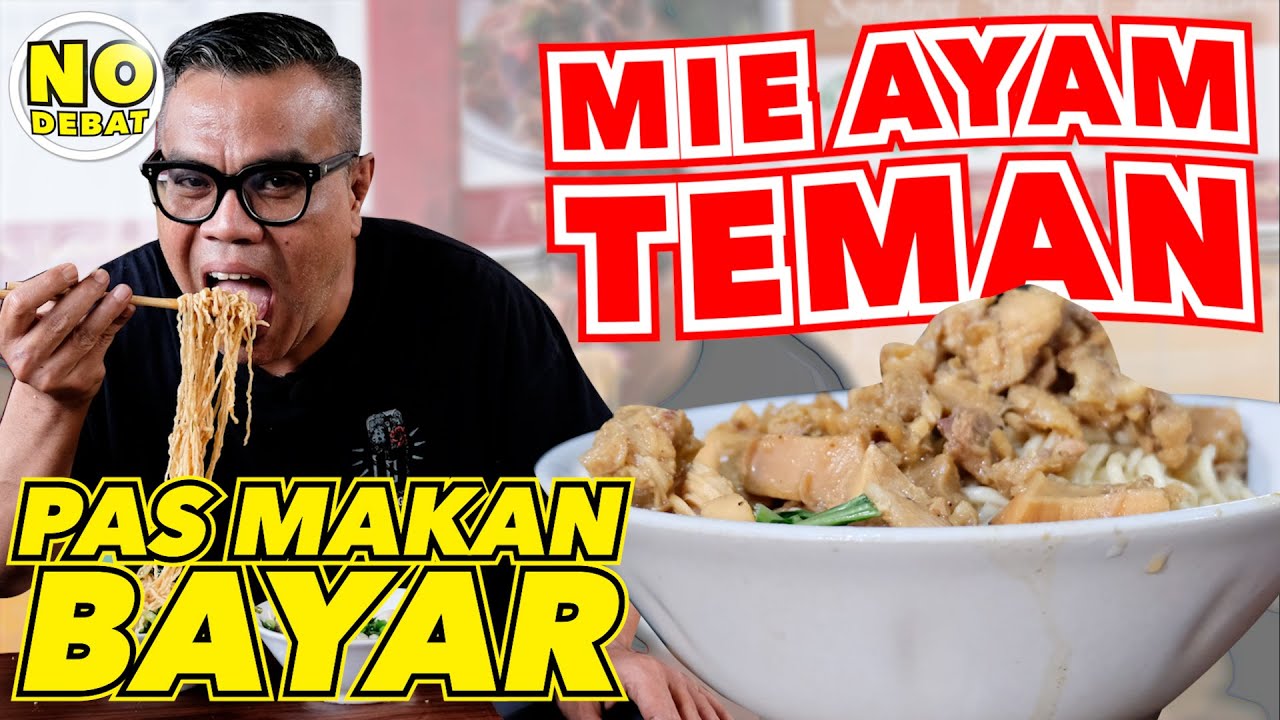 KULIDEL MIE AYAM TEMAN - PAS MAKAN BAYAR