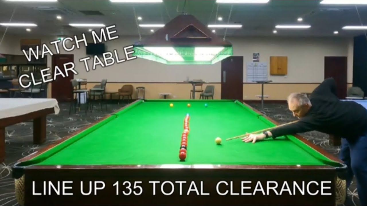 WATCH ME COMPLETE THE ULTIMATE SNOOKER LINE UP EXERCISE