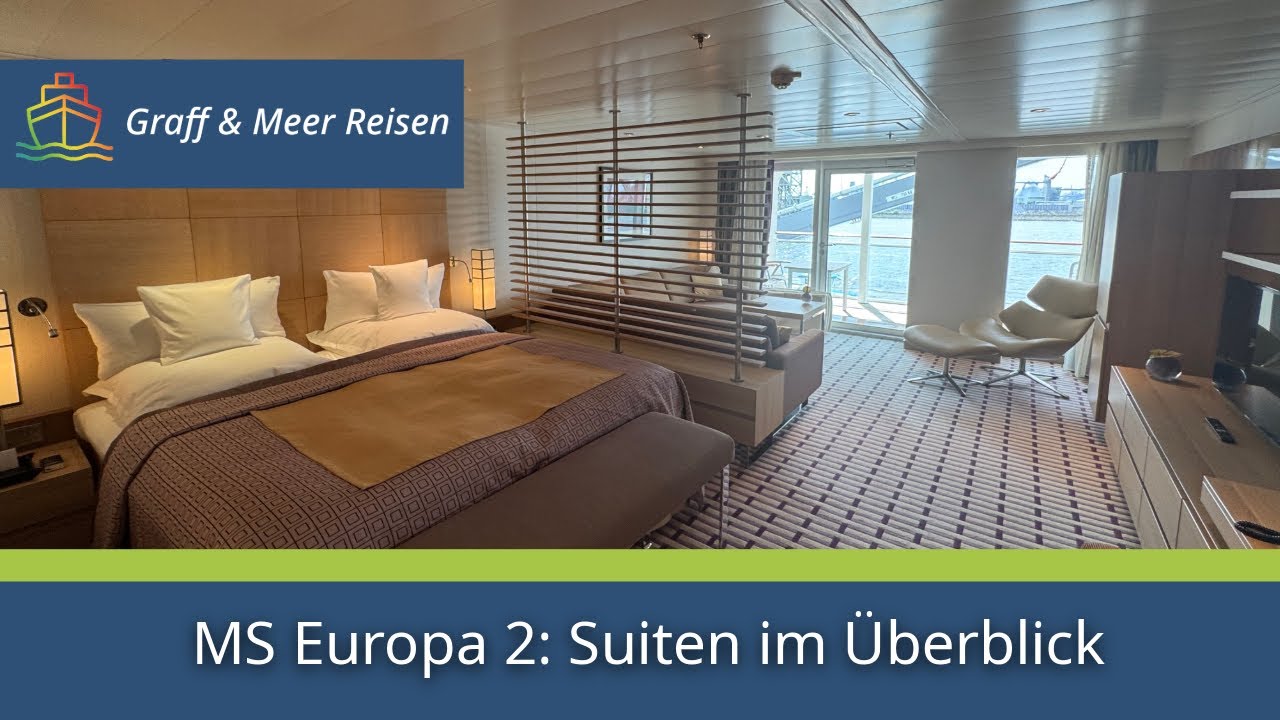 MS Europa 2: Suiten im Überblick