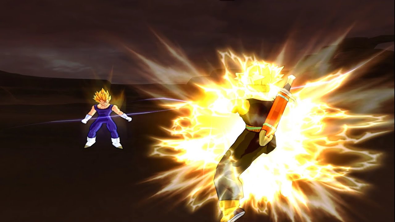 WHAT IF | Future Trunks SSJ2 vs Majin Vegeta | DBZ: Budokai Tenkaichi 3