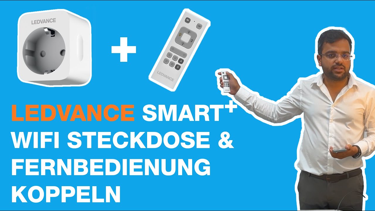 Wie koppel ich den LEDVANCE SMART+ WiFi Plug mit der LEDVANCE SMART+ WiFi Fernbedienung? 🤔💡