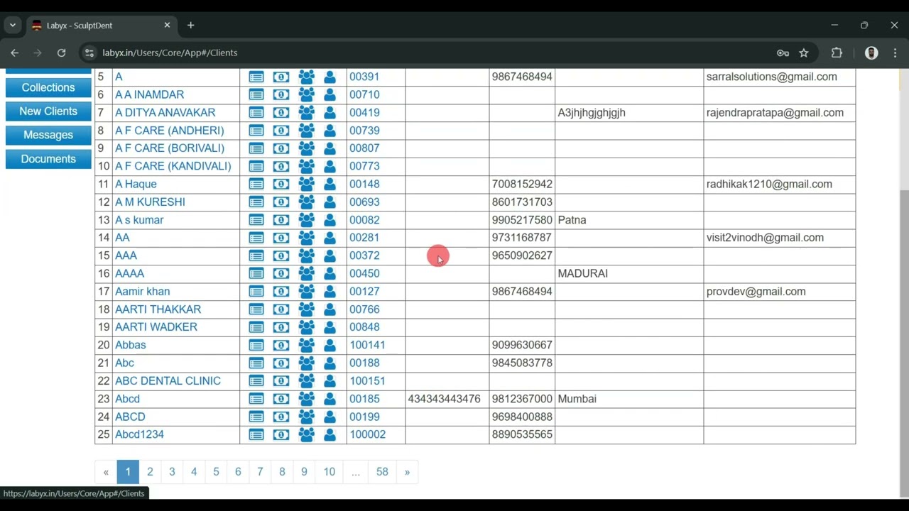 Settings - Application