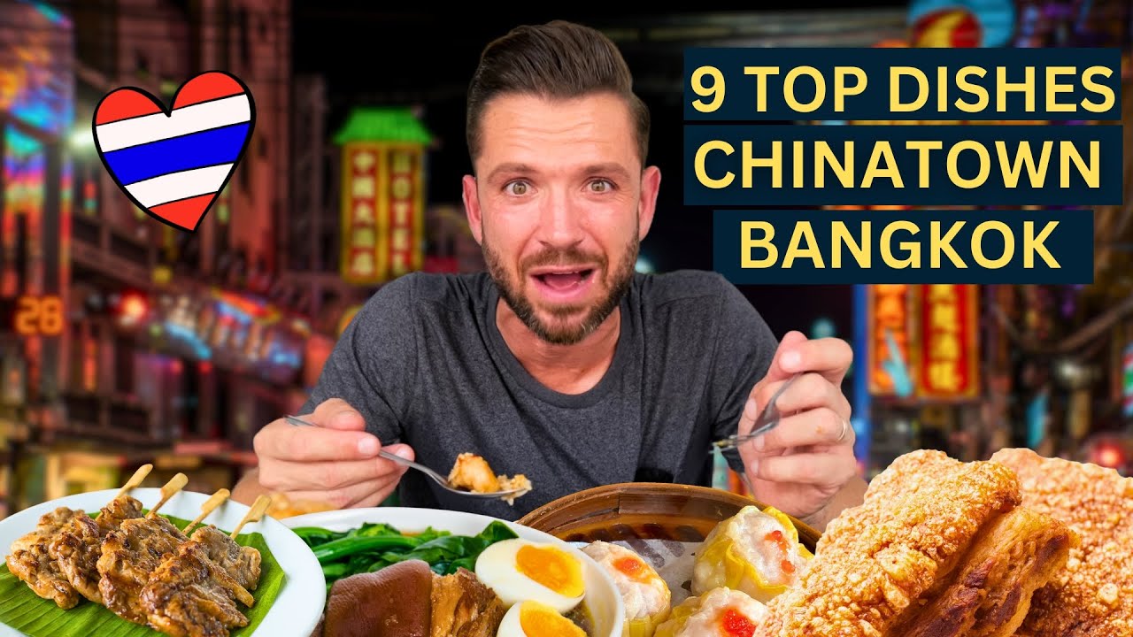 9 TOP STREET FOOD DISHES in BANGKOK’S CHINATOWN 🇹🇭🔥