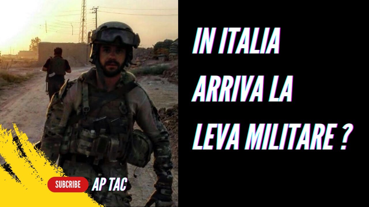 Servizio Militare  in Italia ? come la penso ?