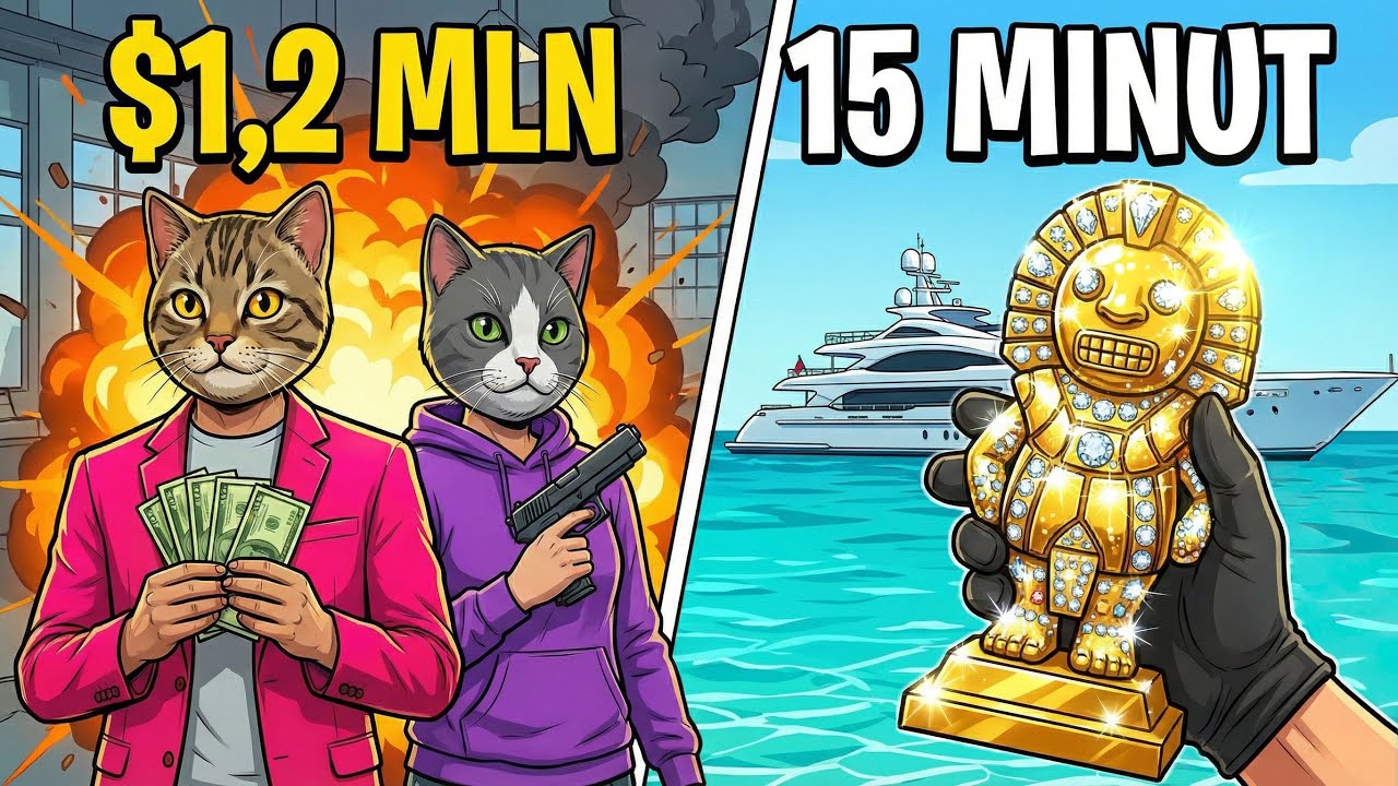 🧨 $1,2 MLN w 15 MINUT?! ZBIERAMY na Safehouse in the Hills (Prix Luxury) w GTA 5 Online