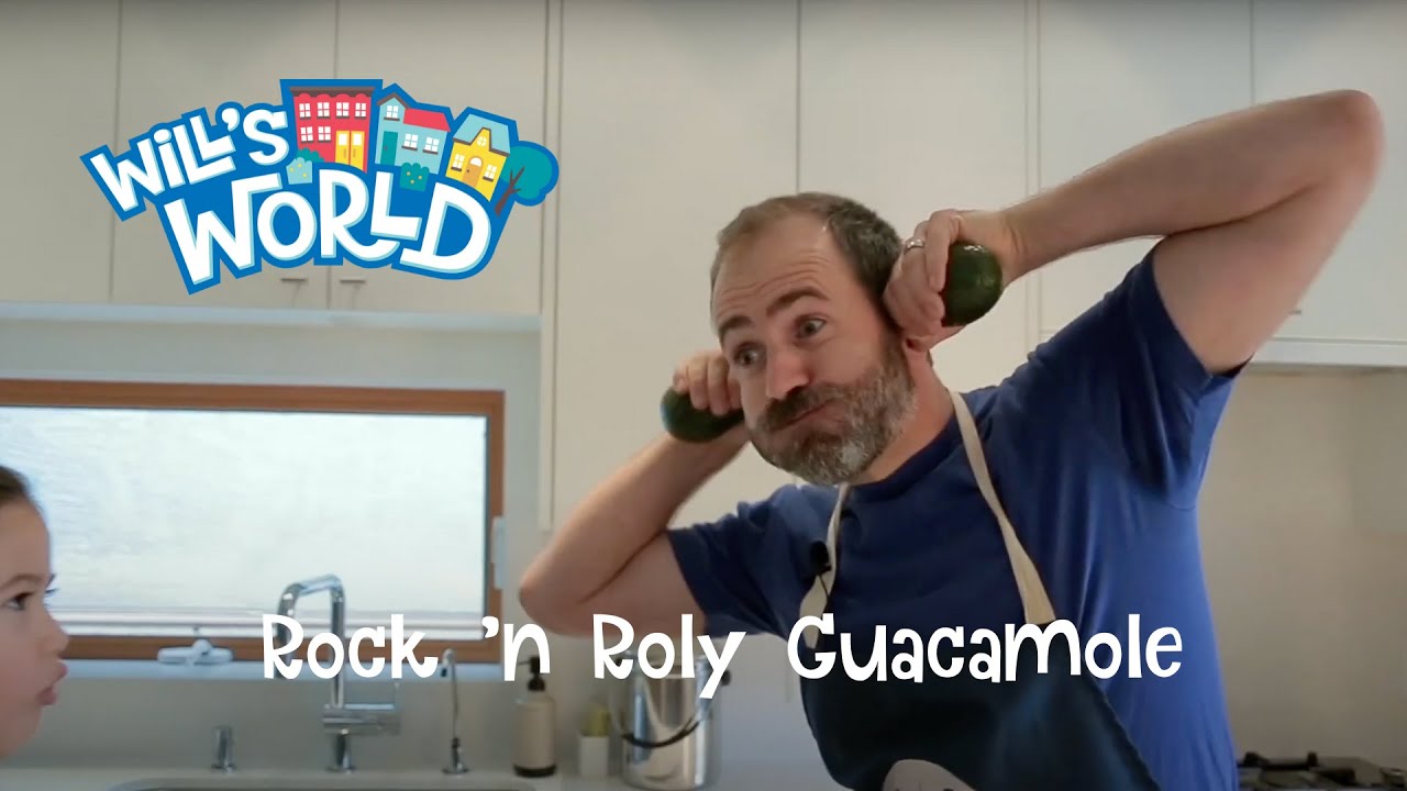 Will's World: Rock n Roly Guacamole (How to Make Guacamole)