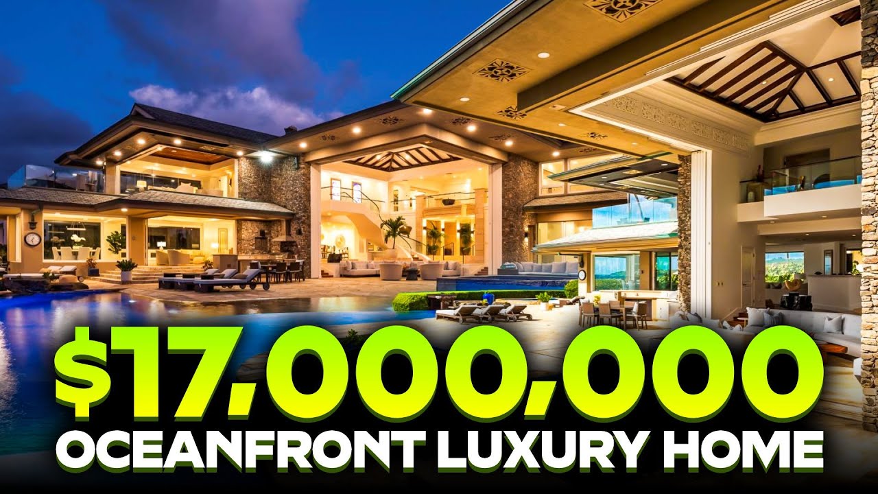 Inside Maui’s $17M Luxury Oceanfront Estate | 7 Kapalua Place, Kapalua Resort 🌴✨