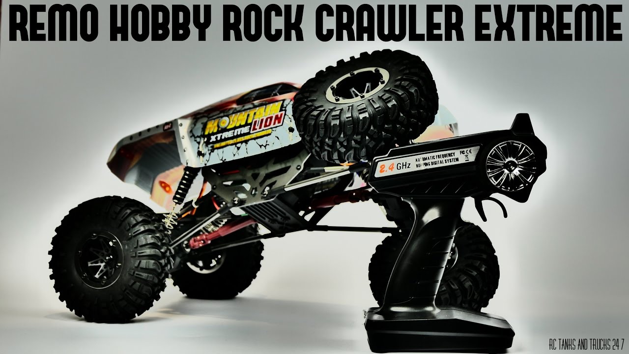 Remo Hobby Mountain Lion Extreme ROCK CRAWLER - Unboxing and In-Depth Look
