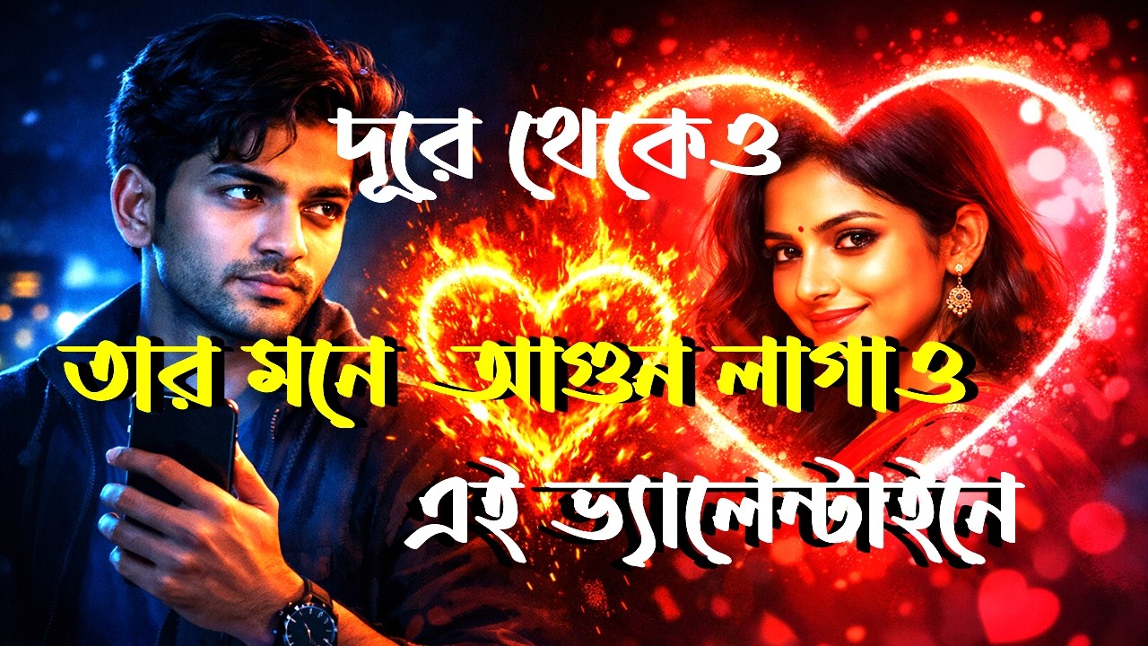 দূরে থেকেও তার মনে আগুন লাগাও এই ভ্যালেন্টাইনে | Valentine Psychology Tricks | Love Attraction