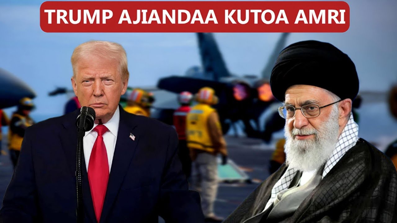 TRUMP AJIANDAA KUTOA AMRI YA KUIVAMIA IRAN, JESHI LA MAREKANI LIPO TAYARI KWA SHAMBULIO