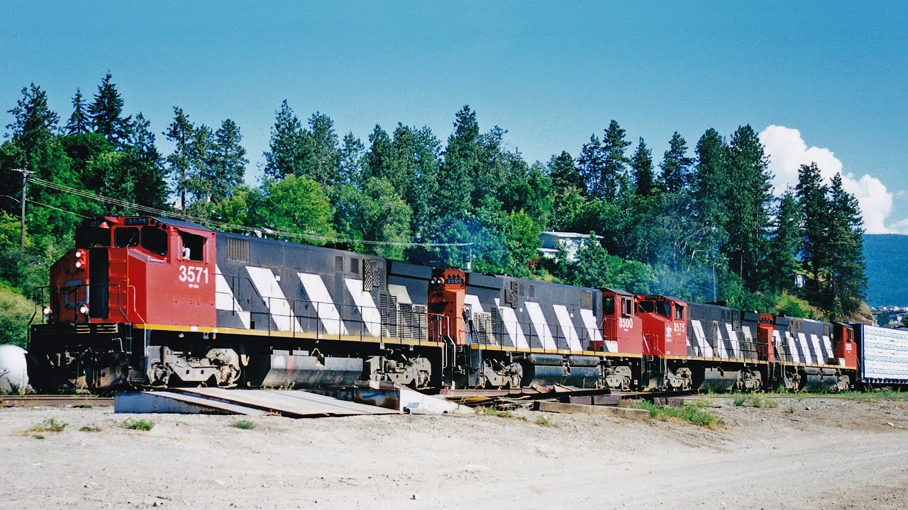 Ex-CNR M420W Locomotives on BC's Kelowna Pacific Railway