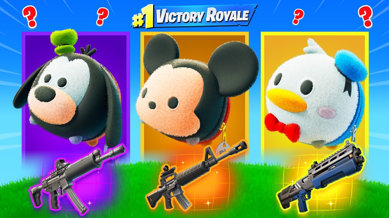 LOSOWY PLECAK DISNEY CHALLENGE w Fortnite