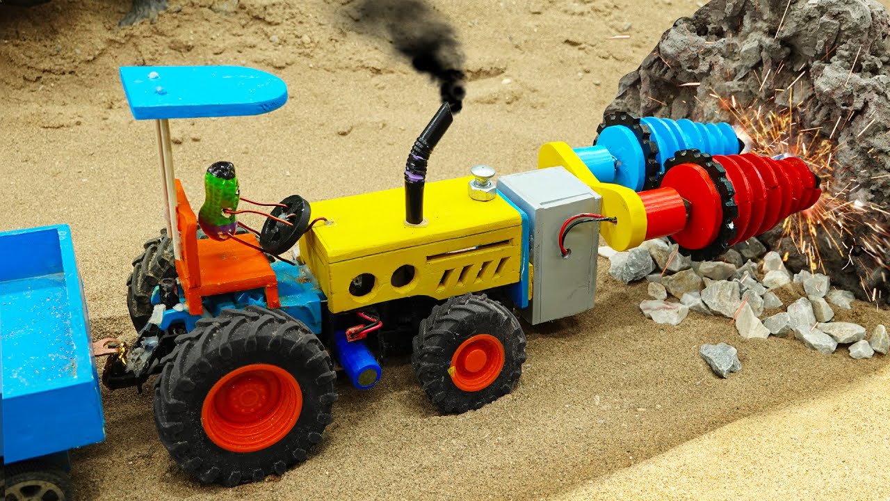 👉 TOP most creative DIY Drilling Machine & MORE DIY Science Project | HP Mini DIY Tractor