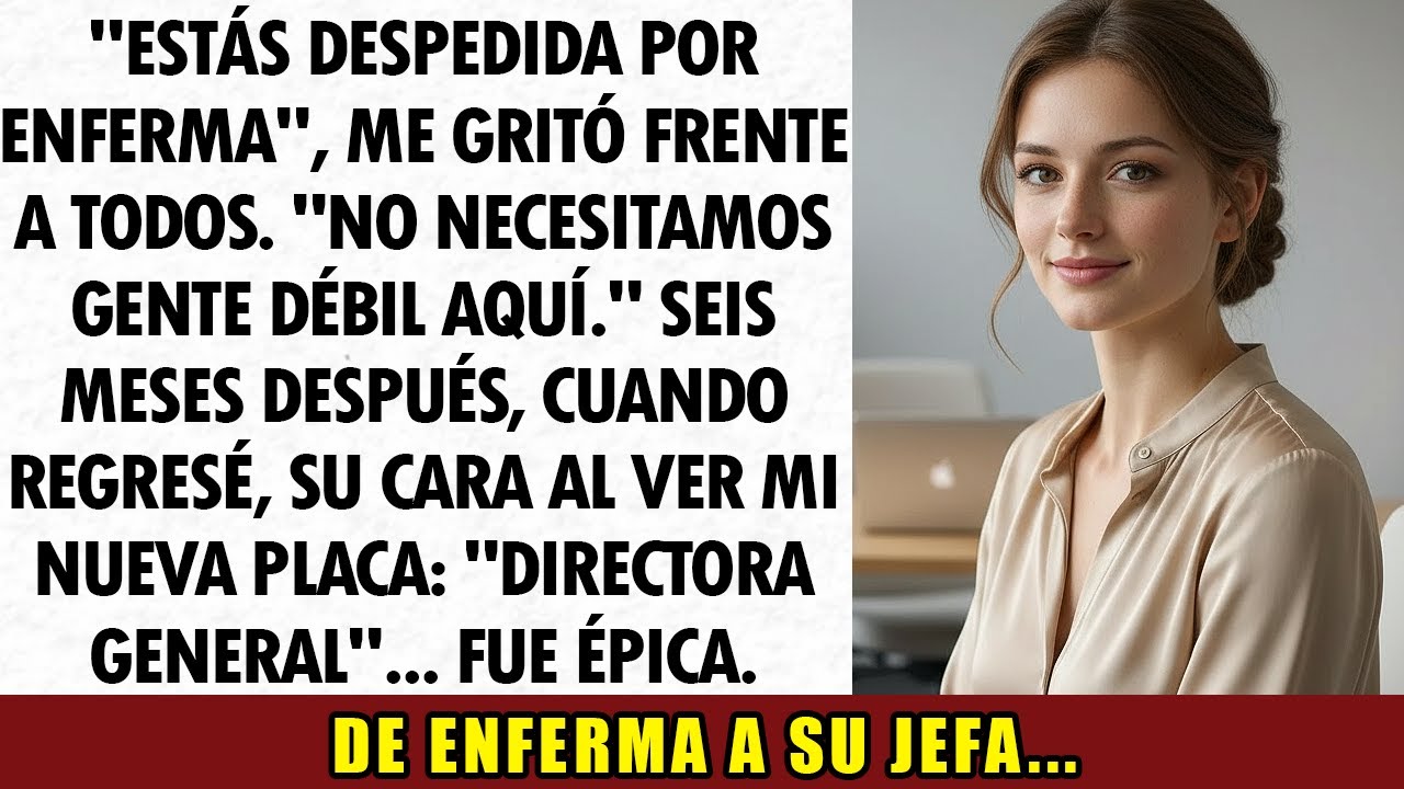 El CEO me Sacó Porque Me Enfermé... Y al Regresar, Me Ascendieron a Su Jefa.