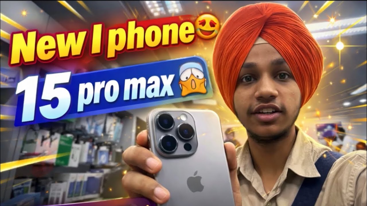 New I phone 😍 15 pro max 😱 #explorewithonkar #viral 