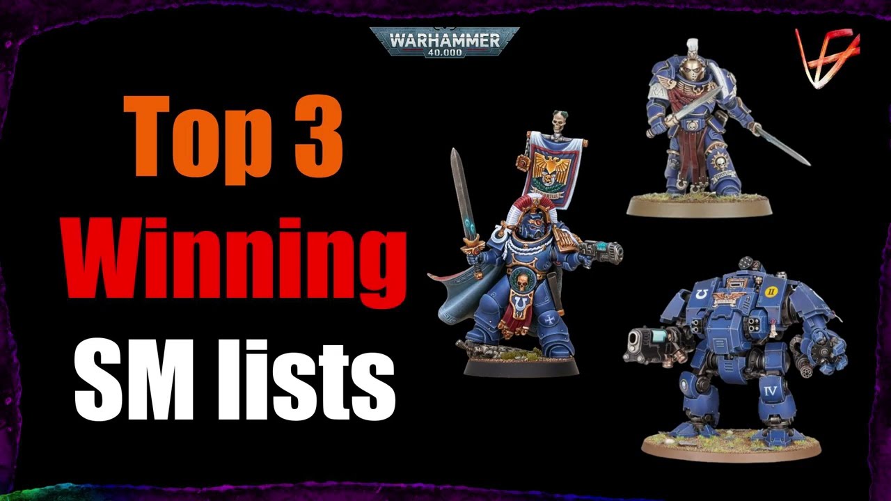 Анализ трёх лучших списков космодесантников-победителей | Warhammer 40K Tactics