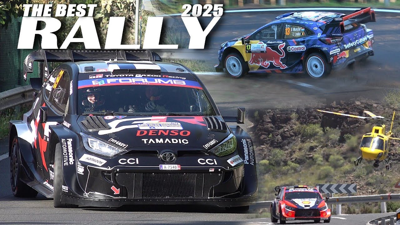 THE BEST RALLY 2025. BIG SHOW, ATTACK & CRASH.