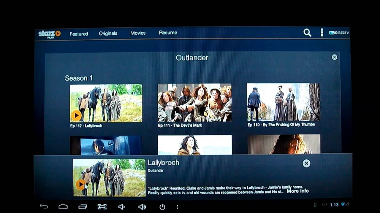 Testing Starz Play App On Android 4.2 HDMI TV Box - License Error