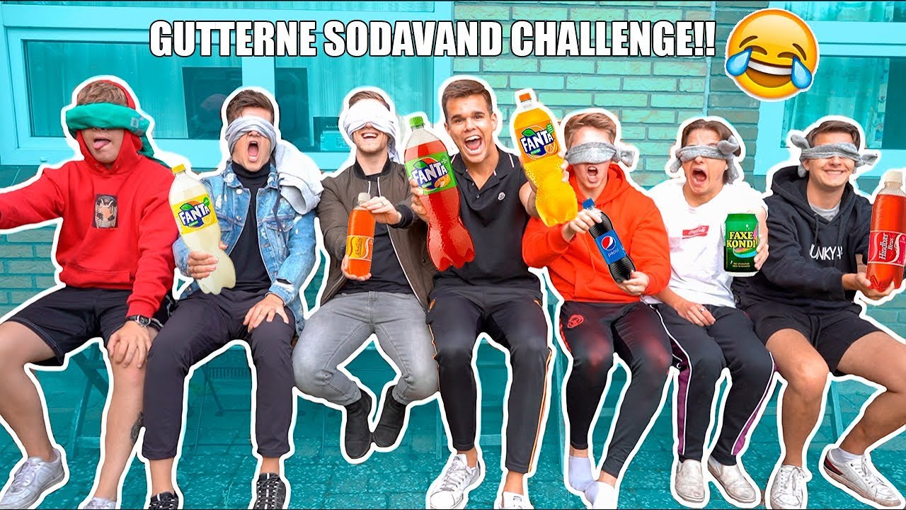 SODAVAND CHALLENGE MED ALLE GUTTERNE!!