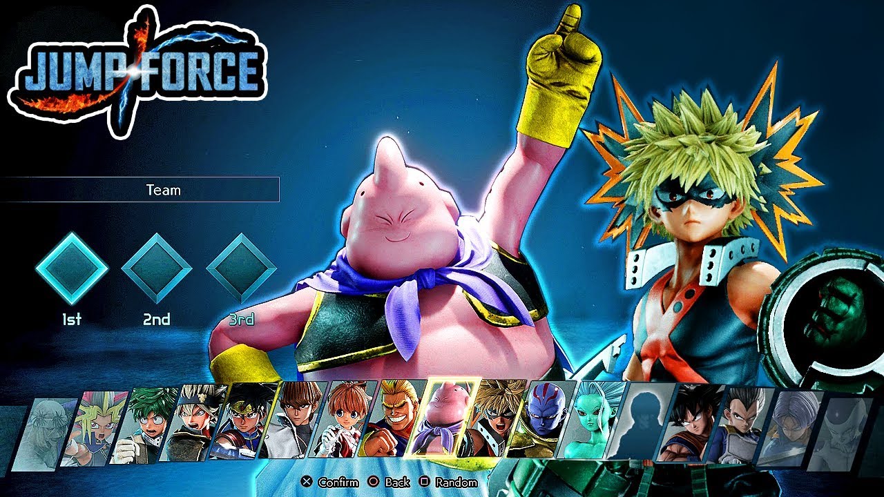 Jump Force - ALL NEW DLC Pack 2 Characters Moveset & Ultimates Gameplay - Majin Buu & Bakugo