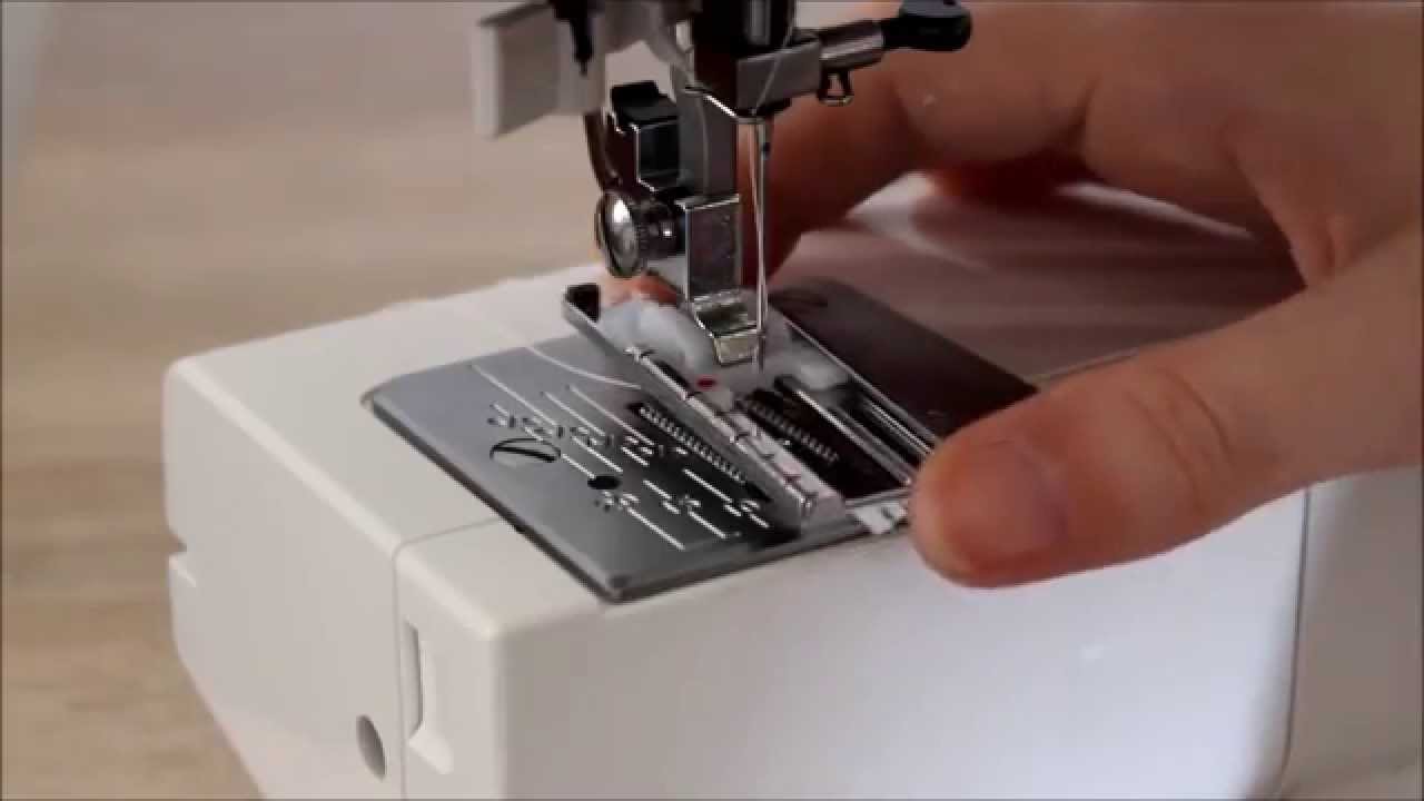 Knopflöcher nähen + Tunnel für ein Bündchen Tutorial