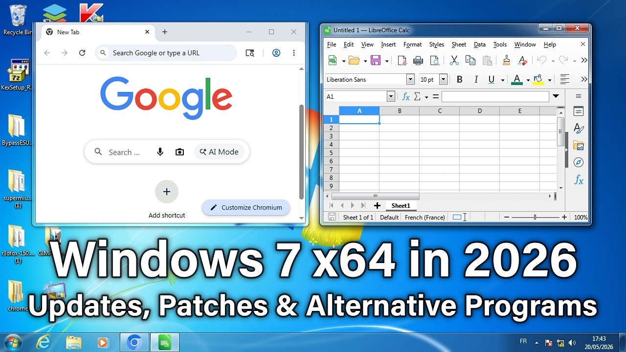 Windows 7 (x64) in 2026 - Updates, Patches, Alternative & Supported Programs